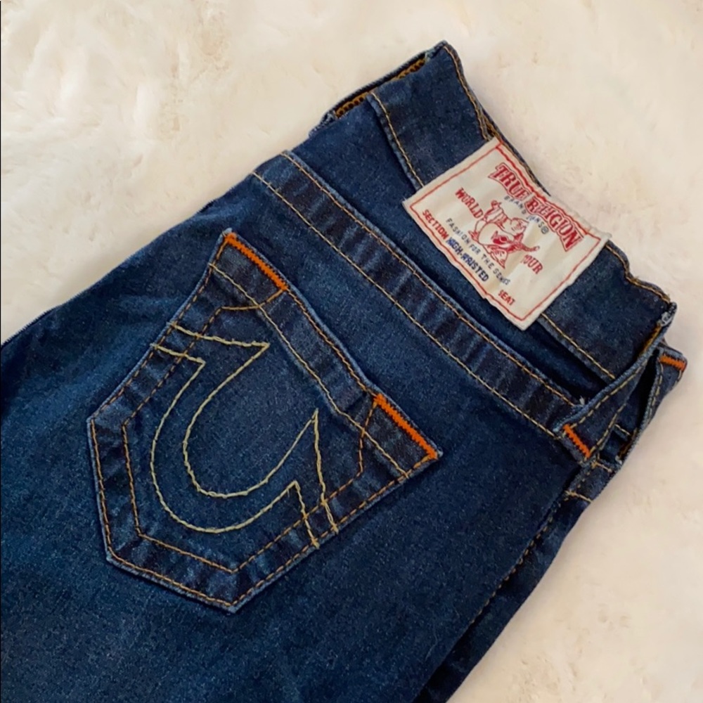 True Religion high waisted skinny jeans - Size 26
